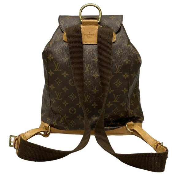 Auth LOUIS VUITTON Montsouris GM Monogram Backpack Monogram Canvas - Picture 2 of 14